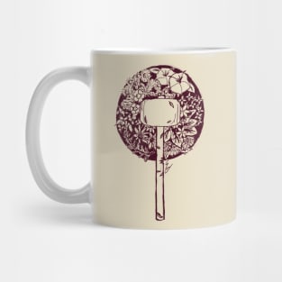 Floral Hammer Mug